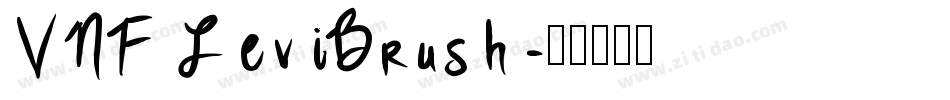VNF LeviBrush字体转换